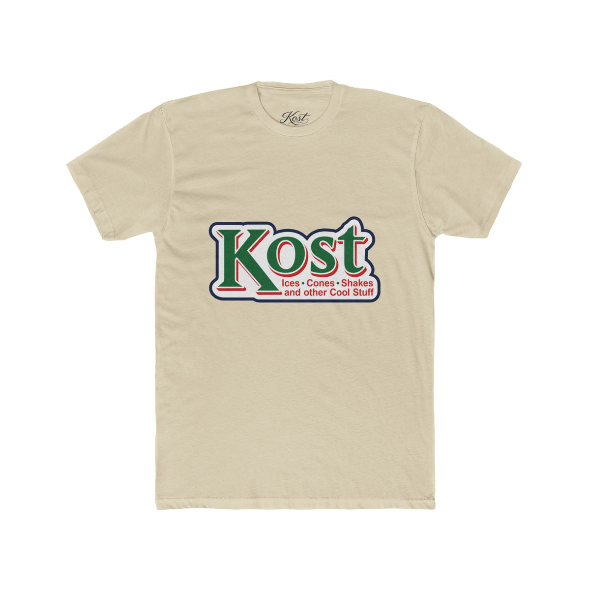 Kost Retro Logo Tee — 'Kost: Cars, Comics, Sneakers and other Cool Stuff' Graphic T-Shirt