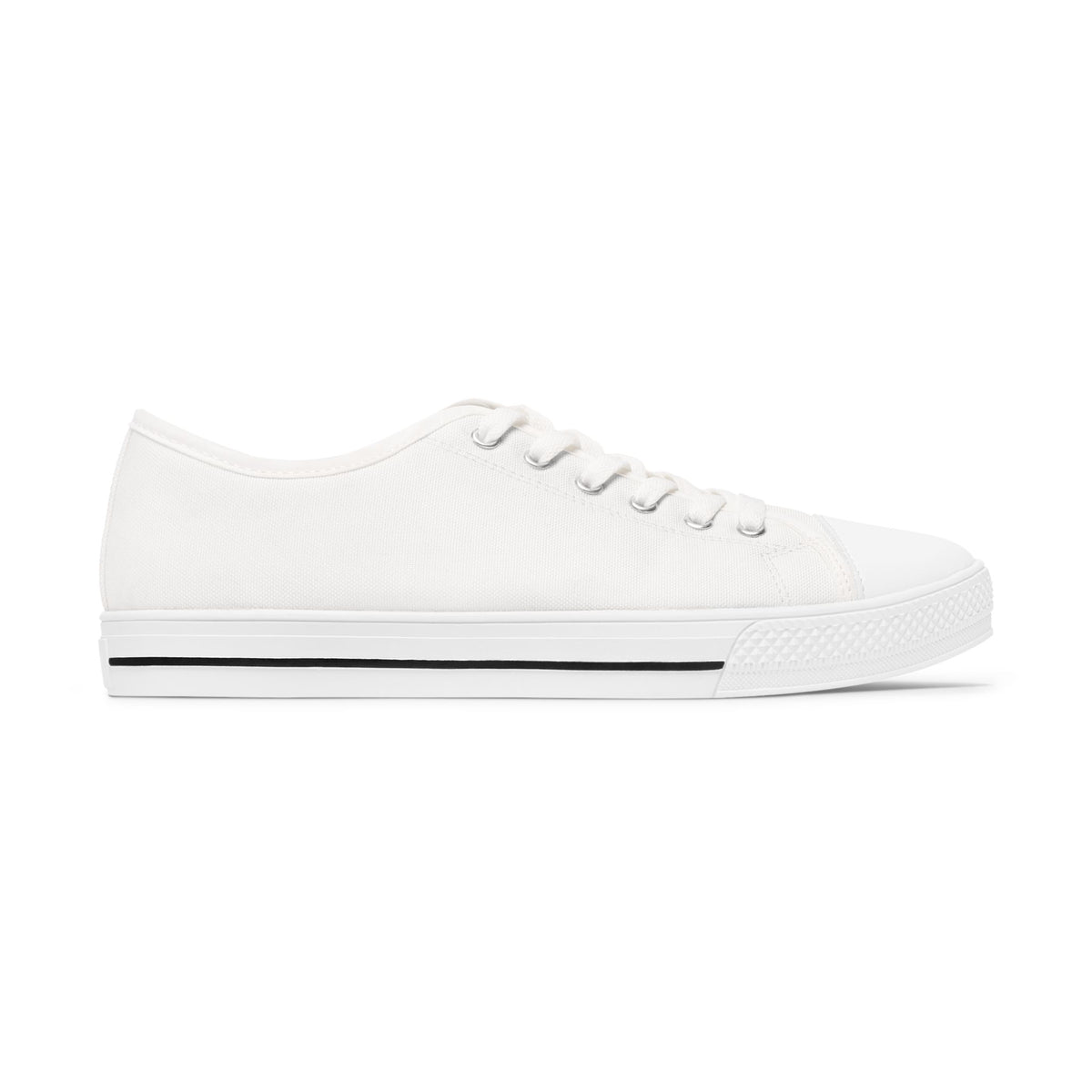 Women's Low Top Sneakers with Custom Script Logo