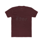 ASL Love Line Art Tee — "LOVE" Fingerspelling Cotton T‑Shirt