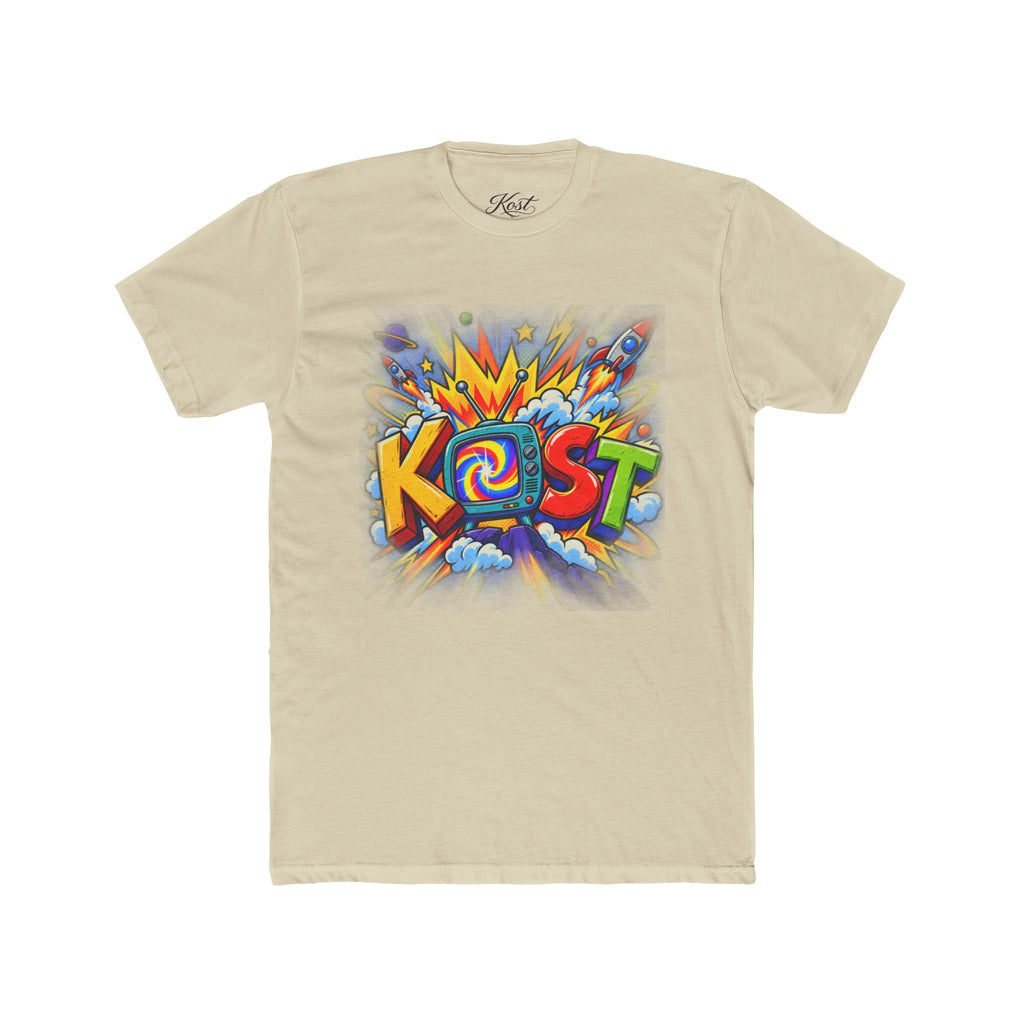 KOST Graffiti Logo T‑Shirt — Colorful Street Art Tee