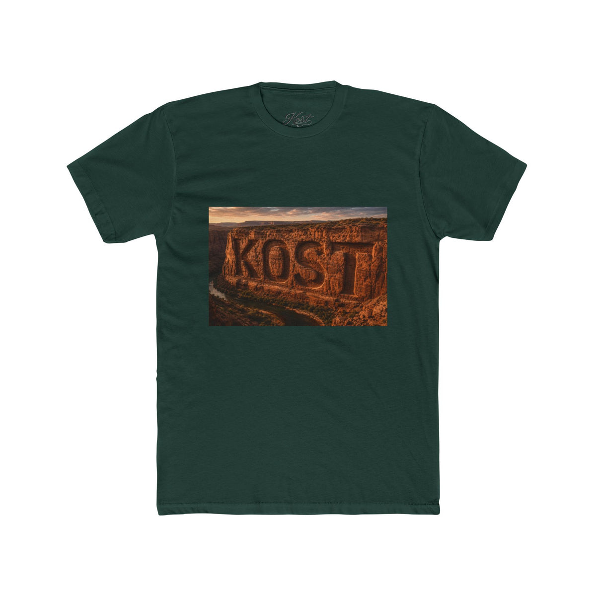 KOST Canyon Graphic Tee — Vintage Desert Landscape T-Shirt