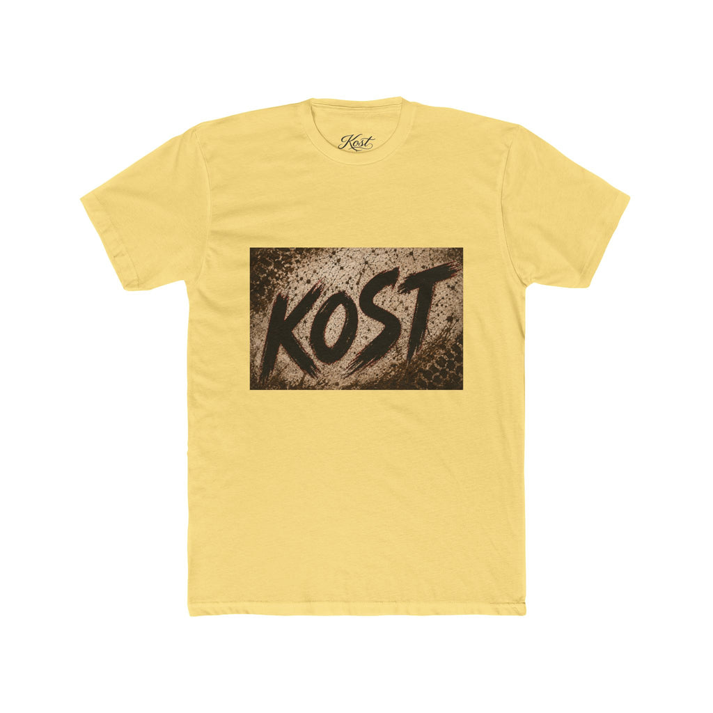 KOST Graphic T-Shirt – Vintage Brown Logo Tee