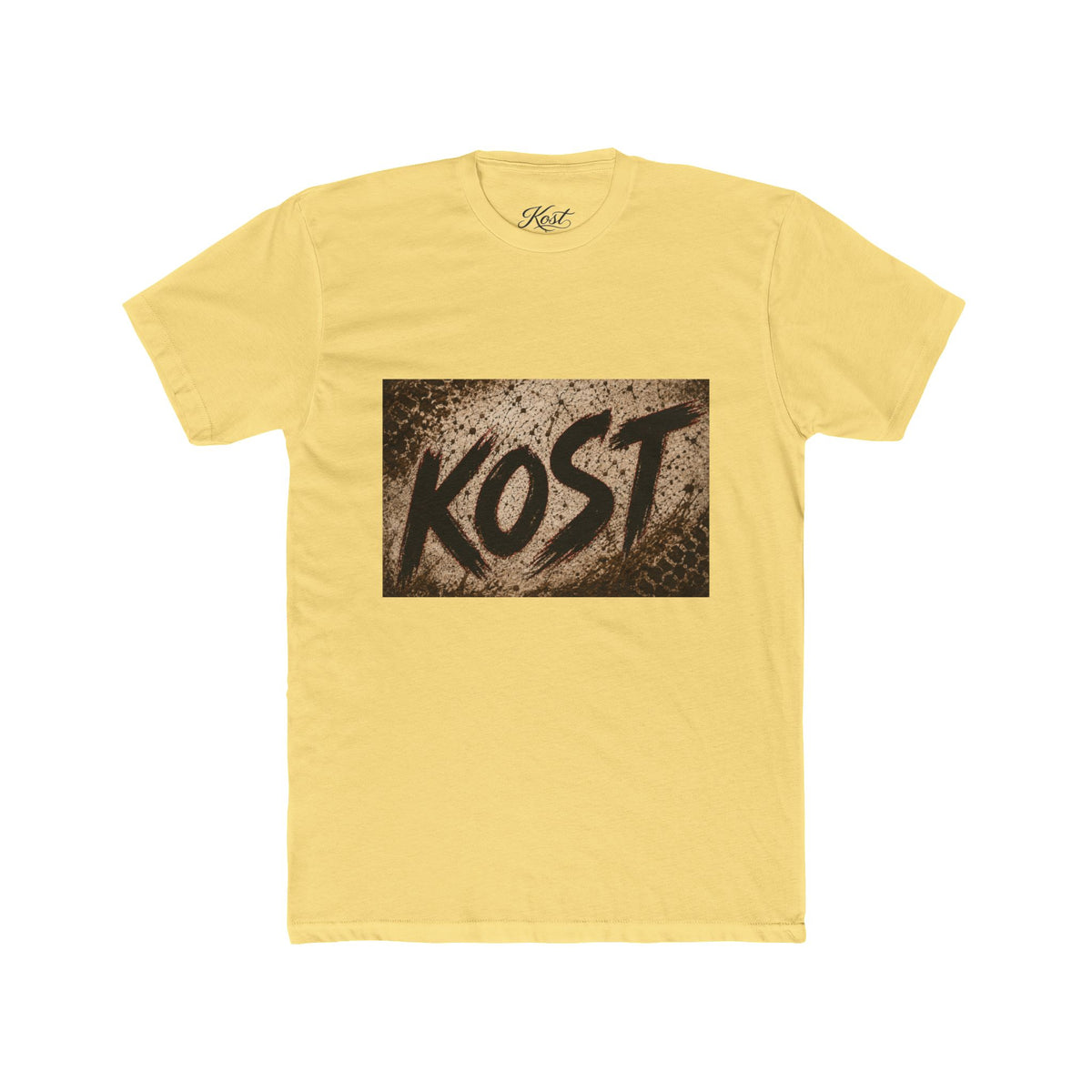 KOST Graphic T-Shirt – Vintage Brown Logo Tee