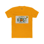 Florida License Plate Tee - 'KOST' Sunshine State Orange Design