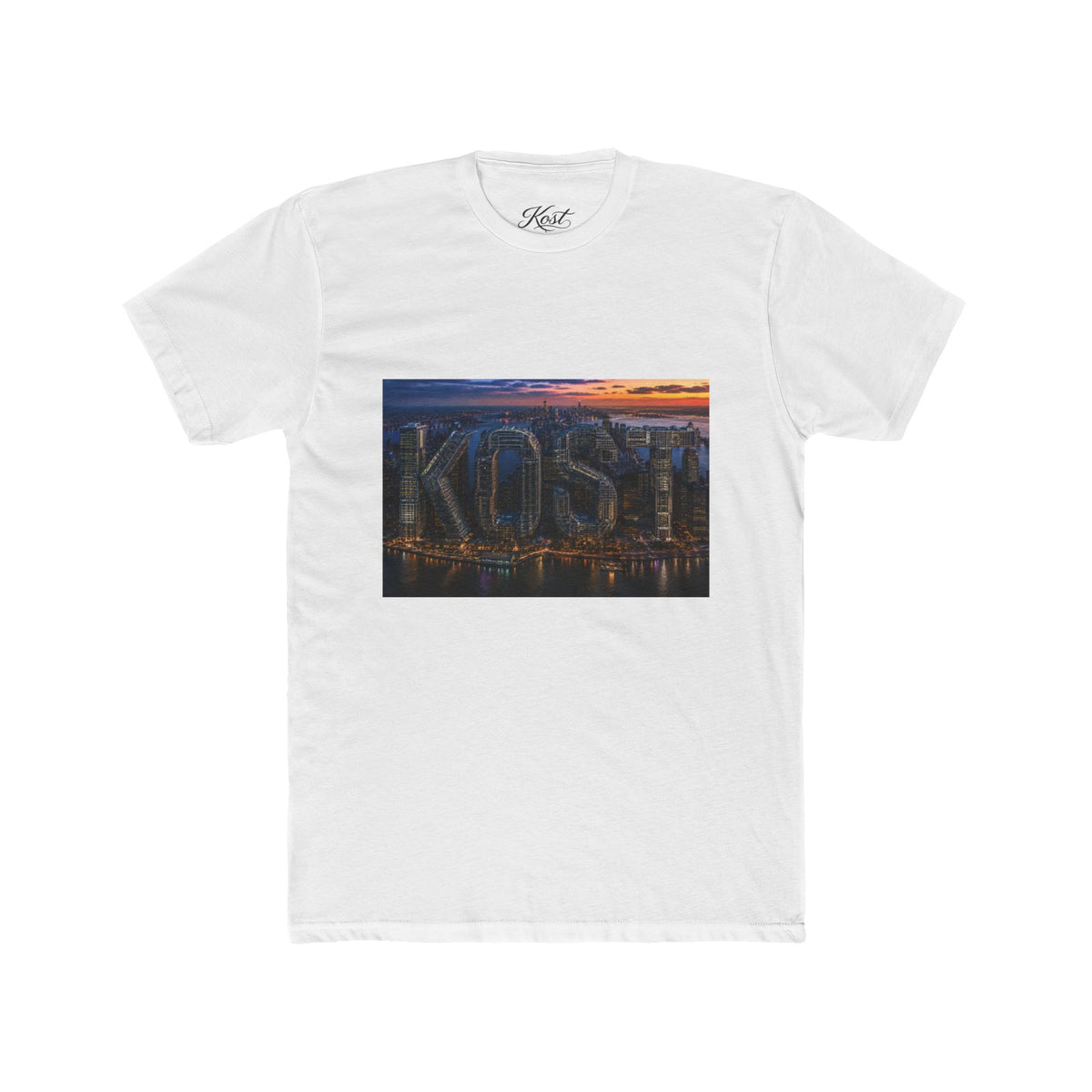 Bridge Architecture Nightscape Graphic T-Shirt