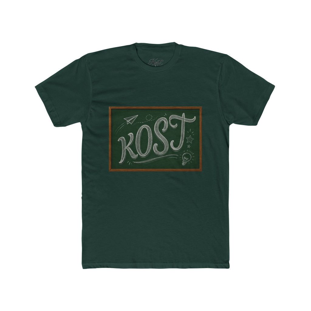 Chalkboard 'ROST' Graphic Tee — Retro School Vibe Shirt