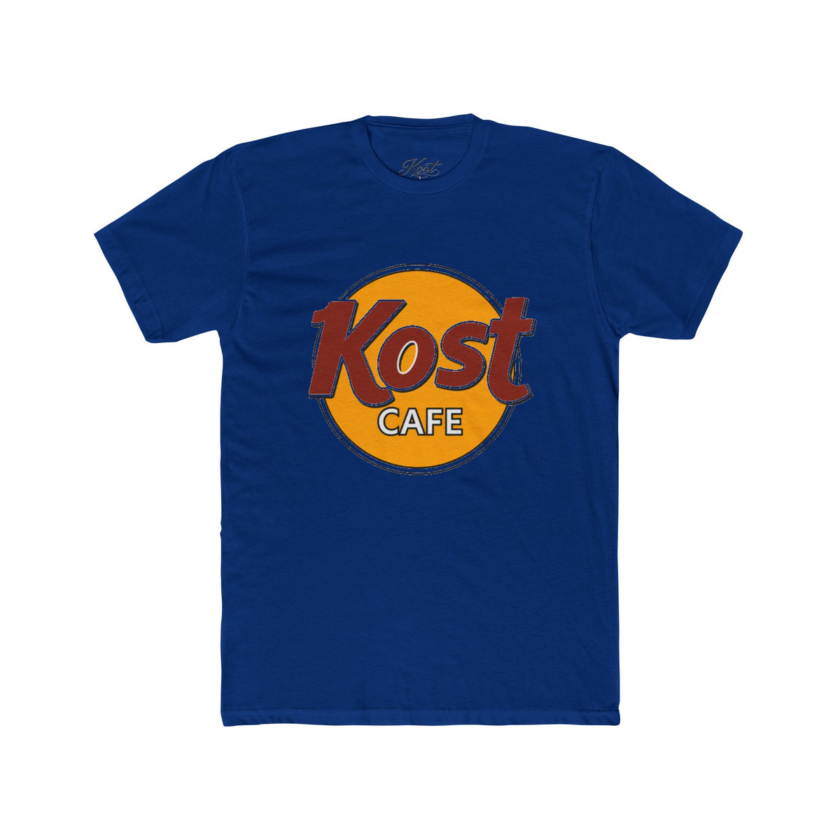 Kost Café Logo Tee — Vintage Retro Coffee Shop T-Shirt
