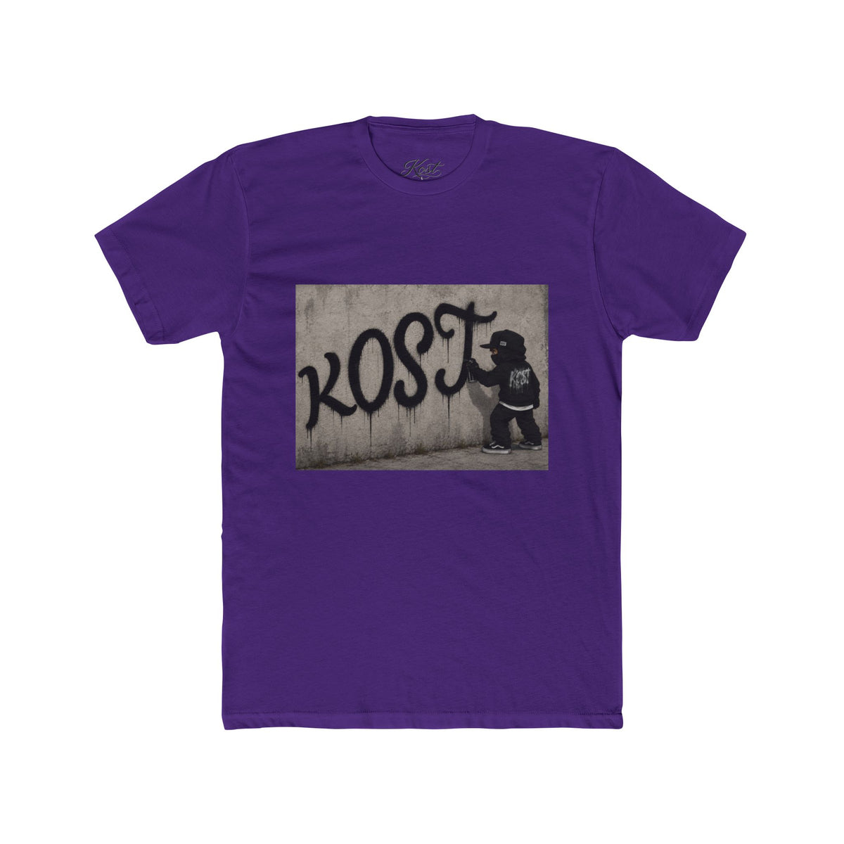 Graffiti Kid 'KOST' Tee — Urban Street Photo Graphic T-Shirt