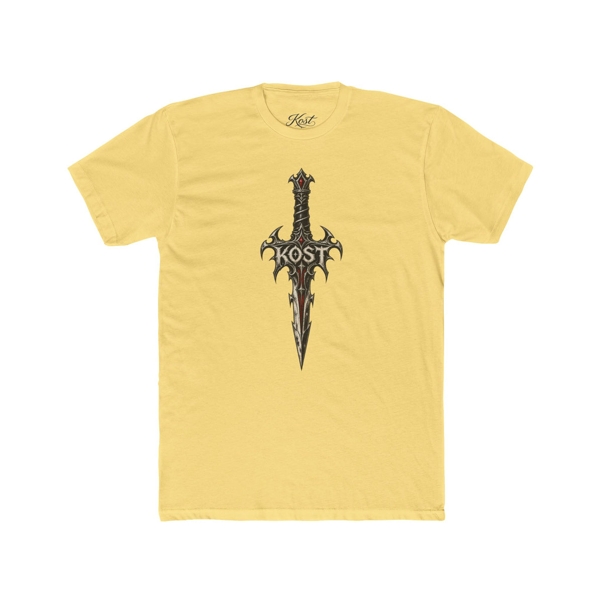 Kosta Gothic Sword Graphic T-Shirt