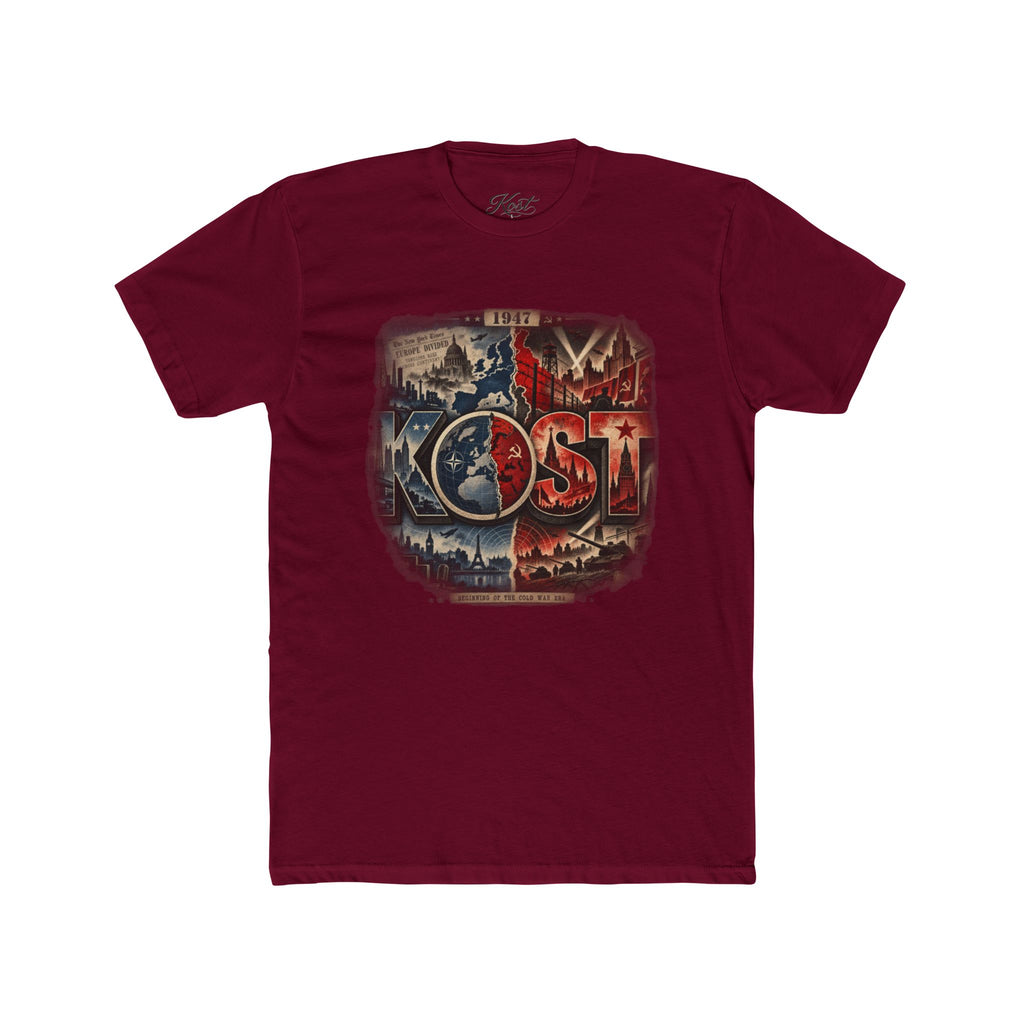 LOST Vintage Adventure Tee — Distressed Map Graphic Crew Shirt
