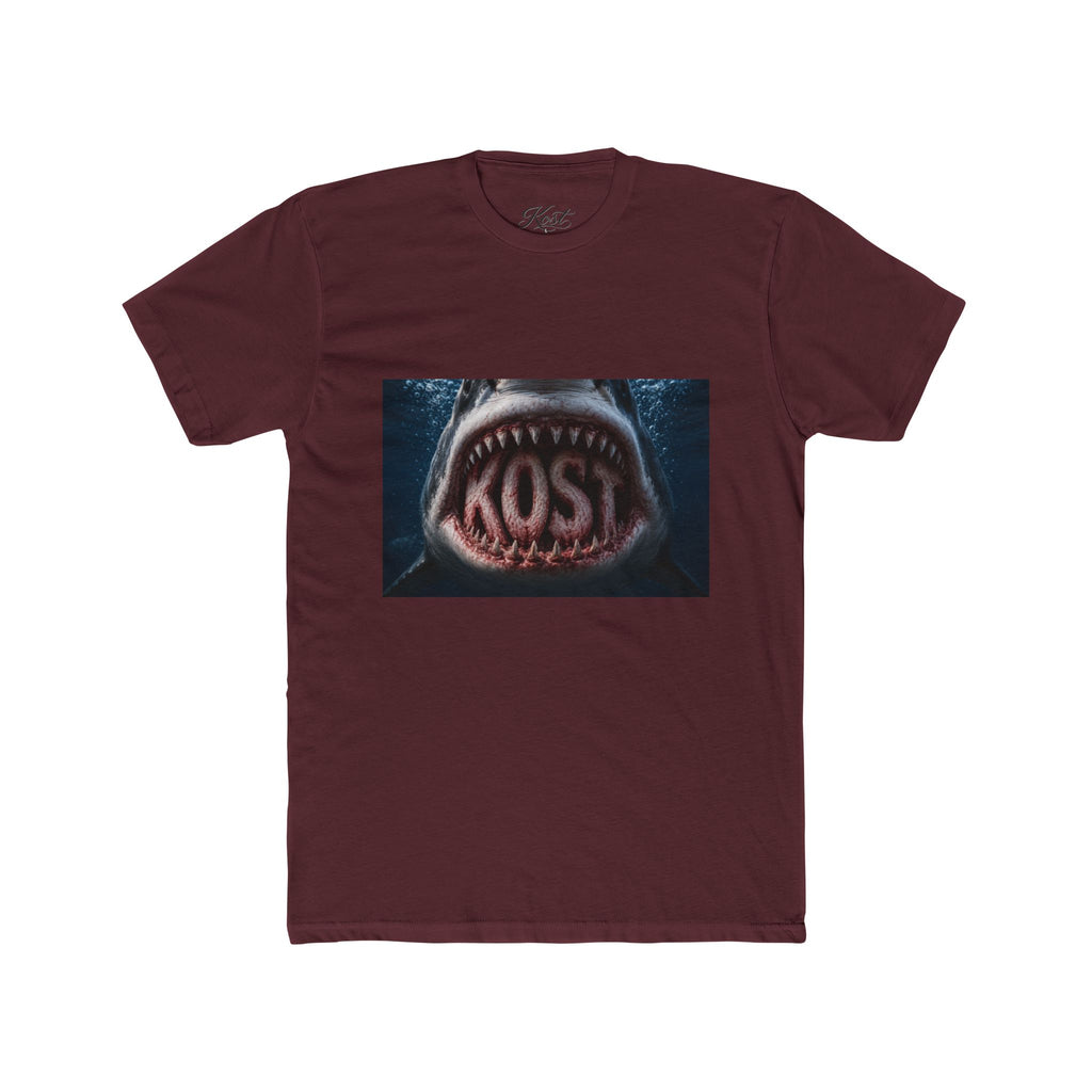 Shark Mouth Graphic Tee – 'KOST' Horror Ocean Shirt