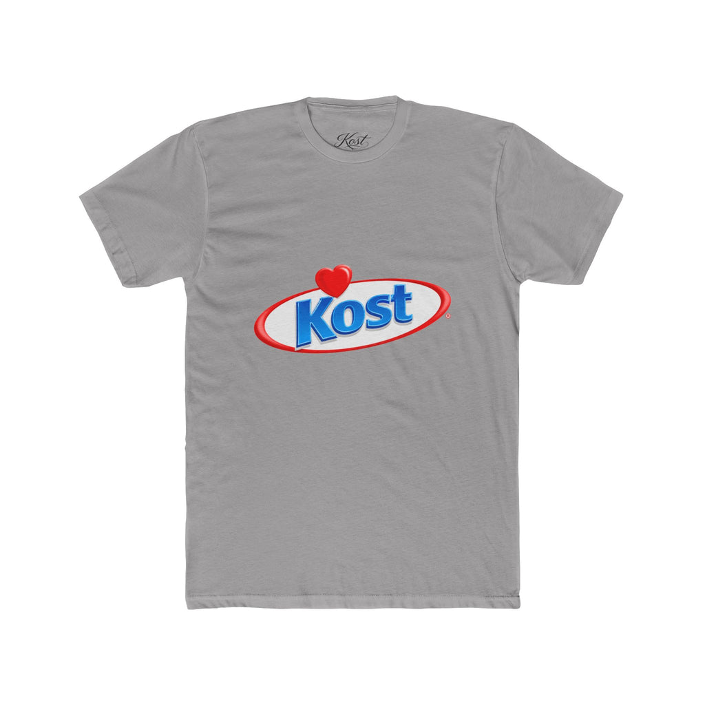 Kost Logo Tee — Retro Heart Emblem Graphic T‑Shirt
