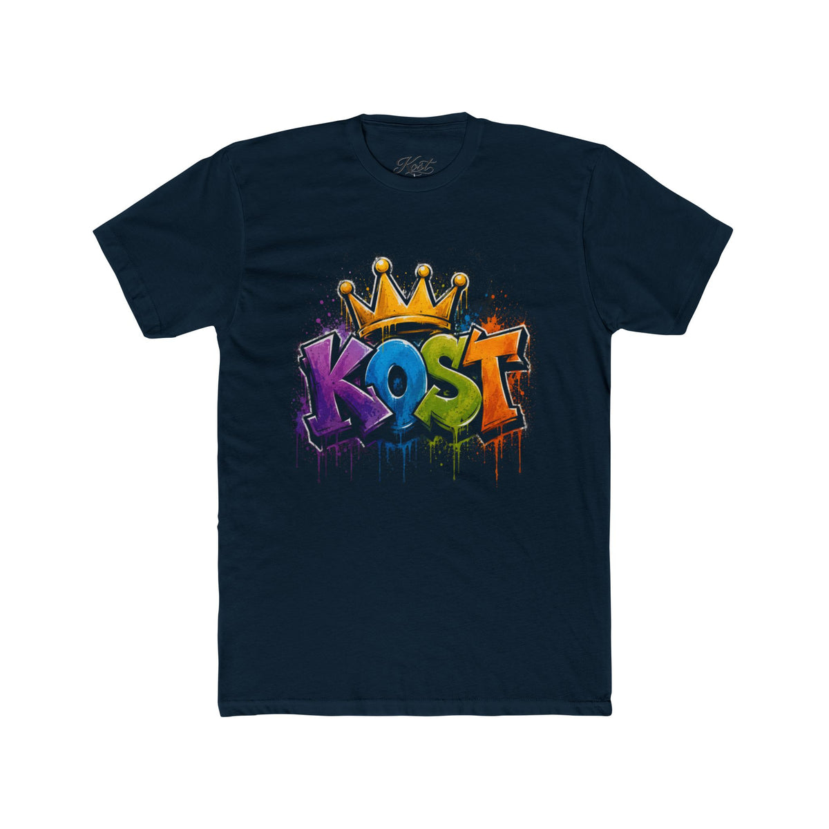 KOST Crown Graffiti Graphic Cotton T-Shirt