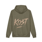 KOST Script Logo Hoodie — Brushed Streetwear Pullover
