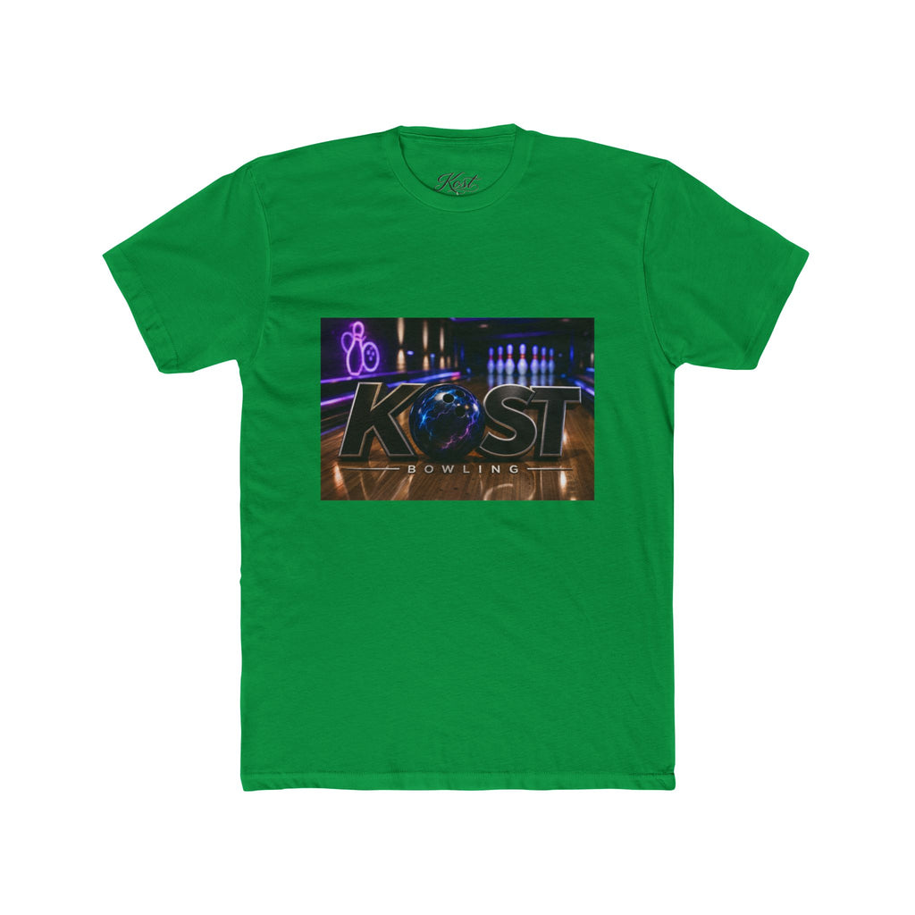 KØST Bowling Alley Photo Tee — Retro Neon Bowling Shirt