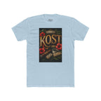 KOST Dice & Hibiscus Retro Tee — Vintage Gaming Floral Graphic T-Shirt