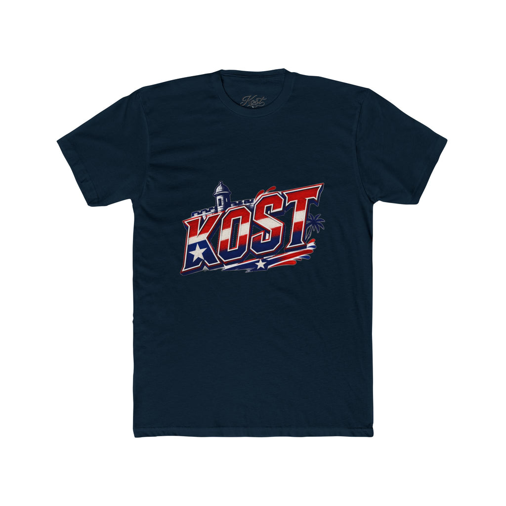 KOST Retro Palm Beach T-Shirt — Americana Surf Vibes