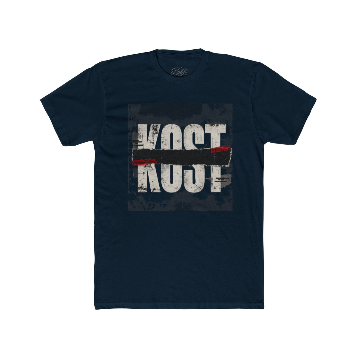 Lost & Found Distressed Tee — Vintage 'LOST' Graphic Crew Shirt