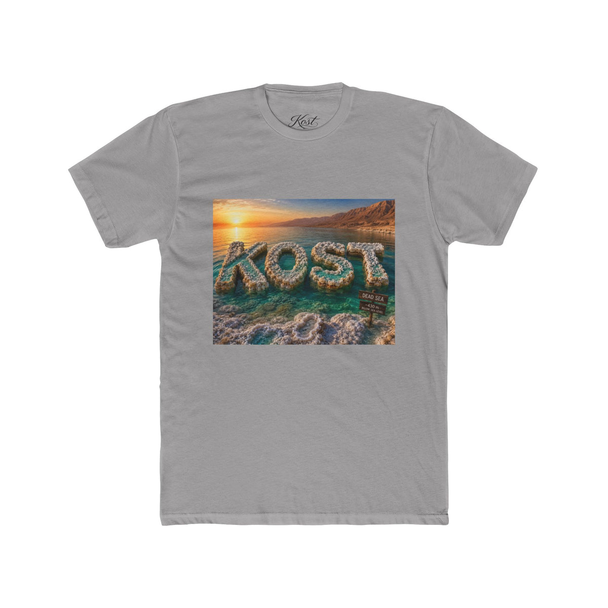 Lost Beach Sunset T‑Shirt — Scenic Ocean Typography Tee