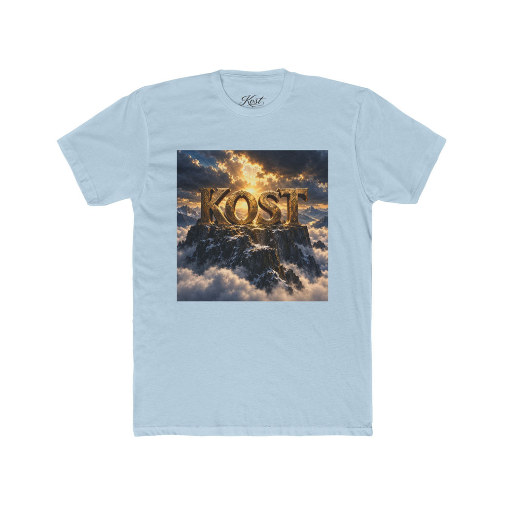 KOST Gold Logo Tee — Cloudscape Graphic T-Shirt