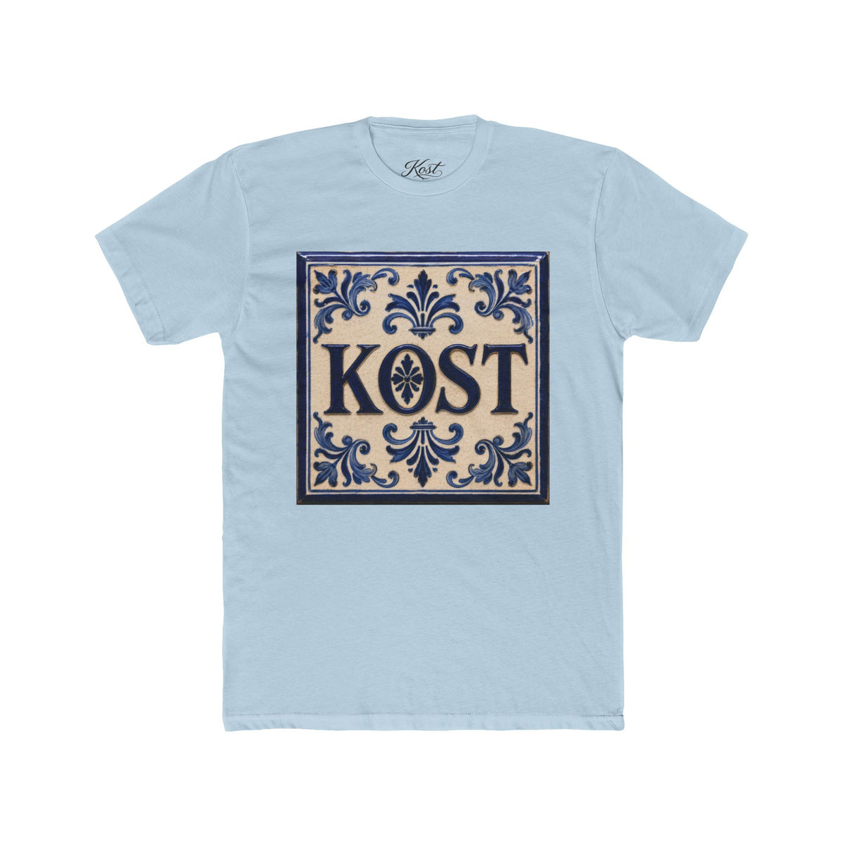 Kost Ornamental Tile Graphic Cotton T-Shirt