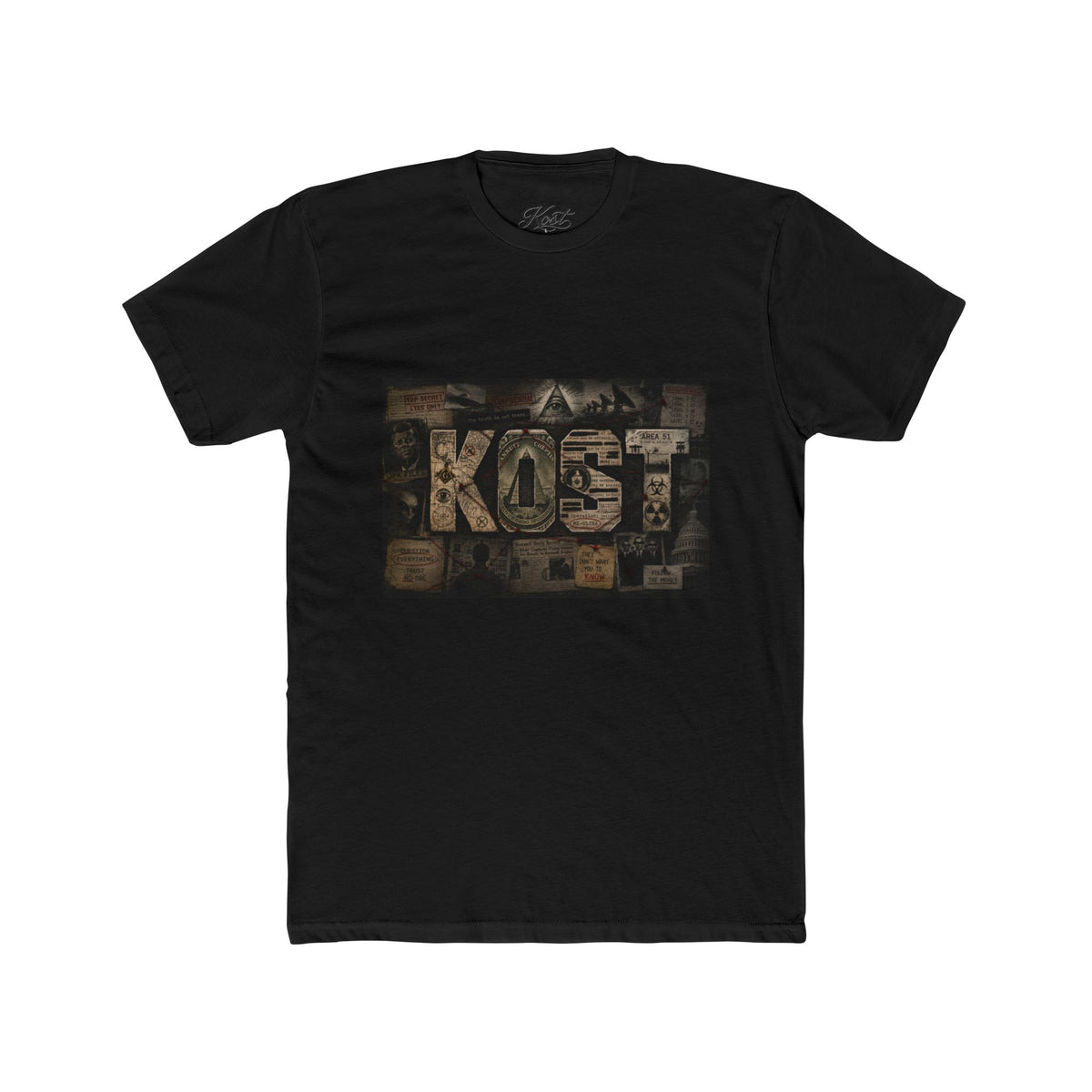 Lost Collage Crew Tee — Vintage Photo Graphic T‑Shirt