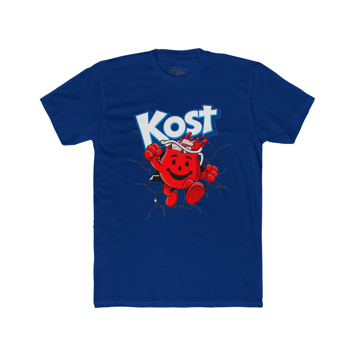 Kost Kool-Aid Inspired Retro Tee — Red Character Breakthrough Graphic T-Shirt