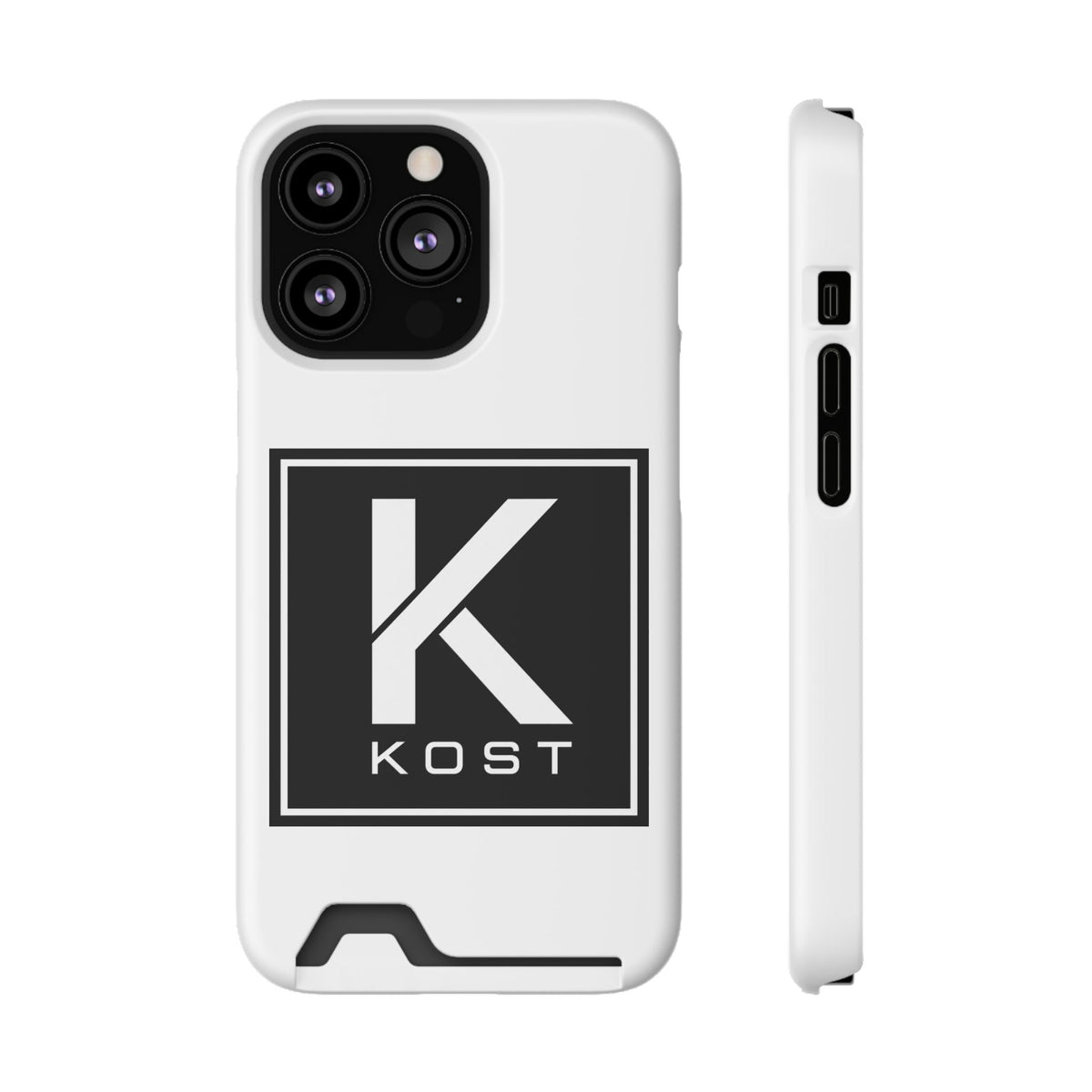 KOST Logo Phone Case with Card Holder
