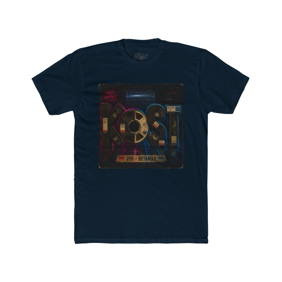 Vintage Retro Music Cassette Crew T-Shirt
