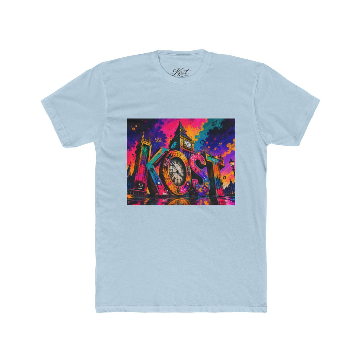 Kost Neon City Graphic Tee — Colorful Retro Streetwear T‑Shirt