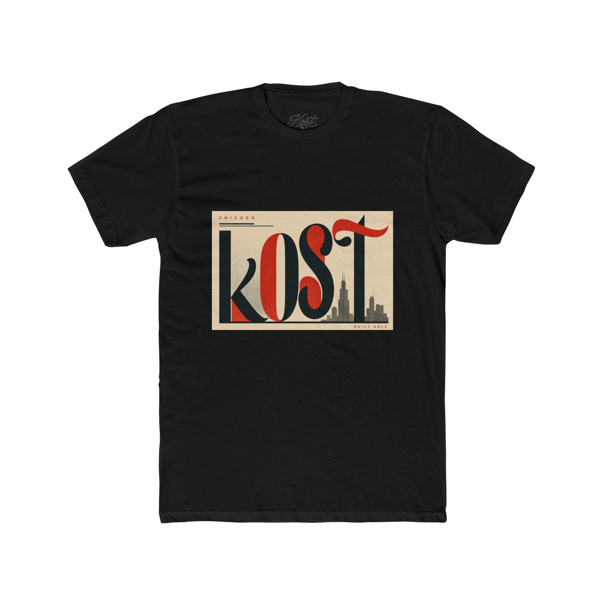 KOST Retro City Skyline Tee — Vintage Typography San Francisco Shirt