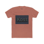 Kost Embroidered Logo Tee — Minimalist Cotton Crew T‑Shirt