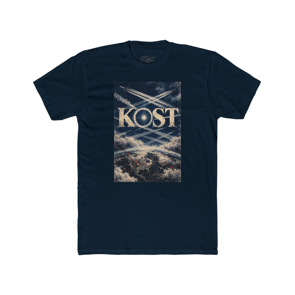 KOST Sky Photo Tee — Vintage Cloudscape Graphic T-Shirt