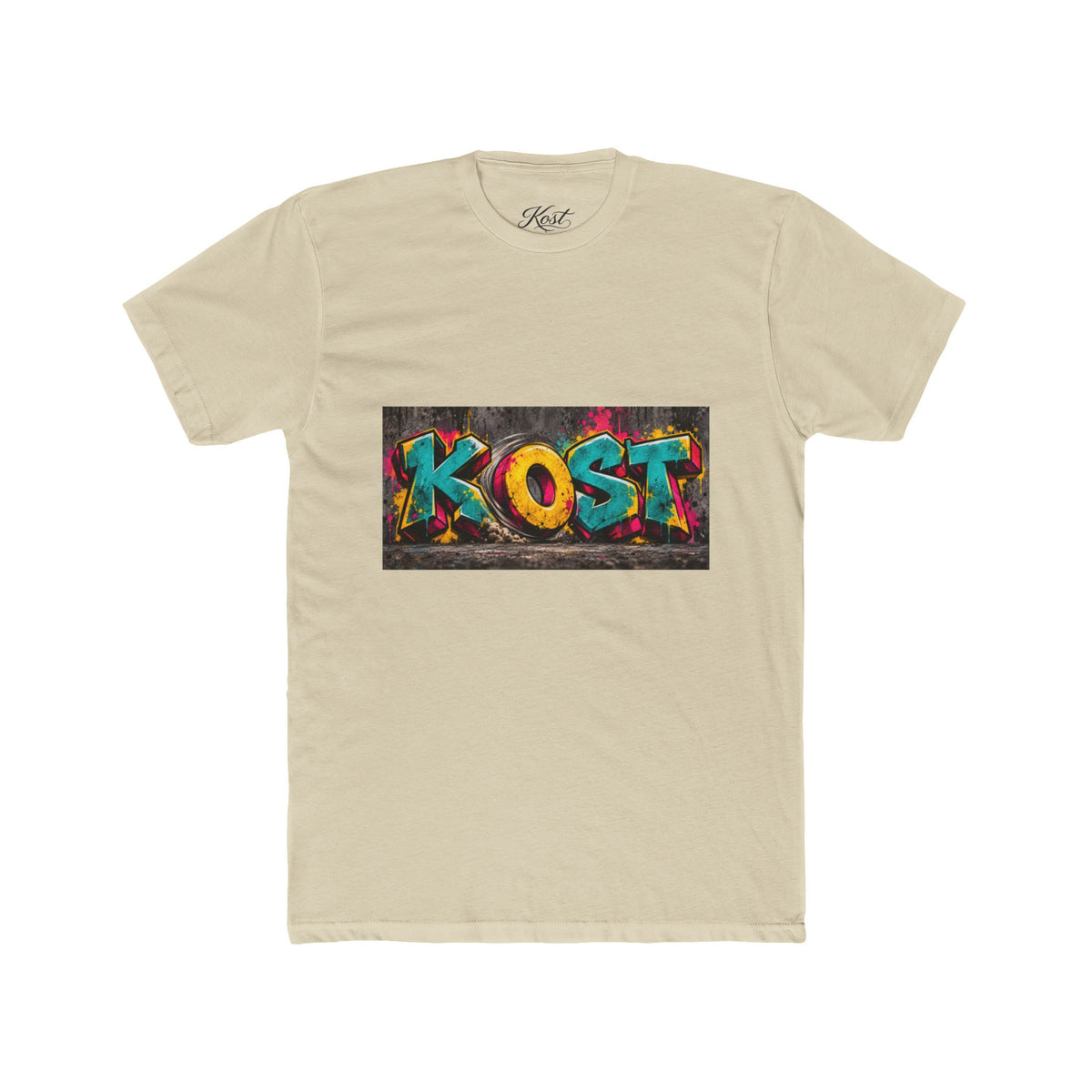 KOST Graffiti Tee — Colorful Street Art Crewneck