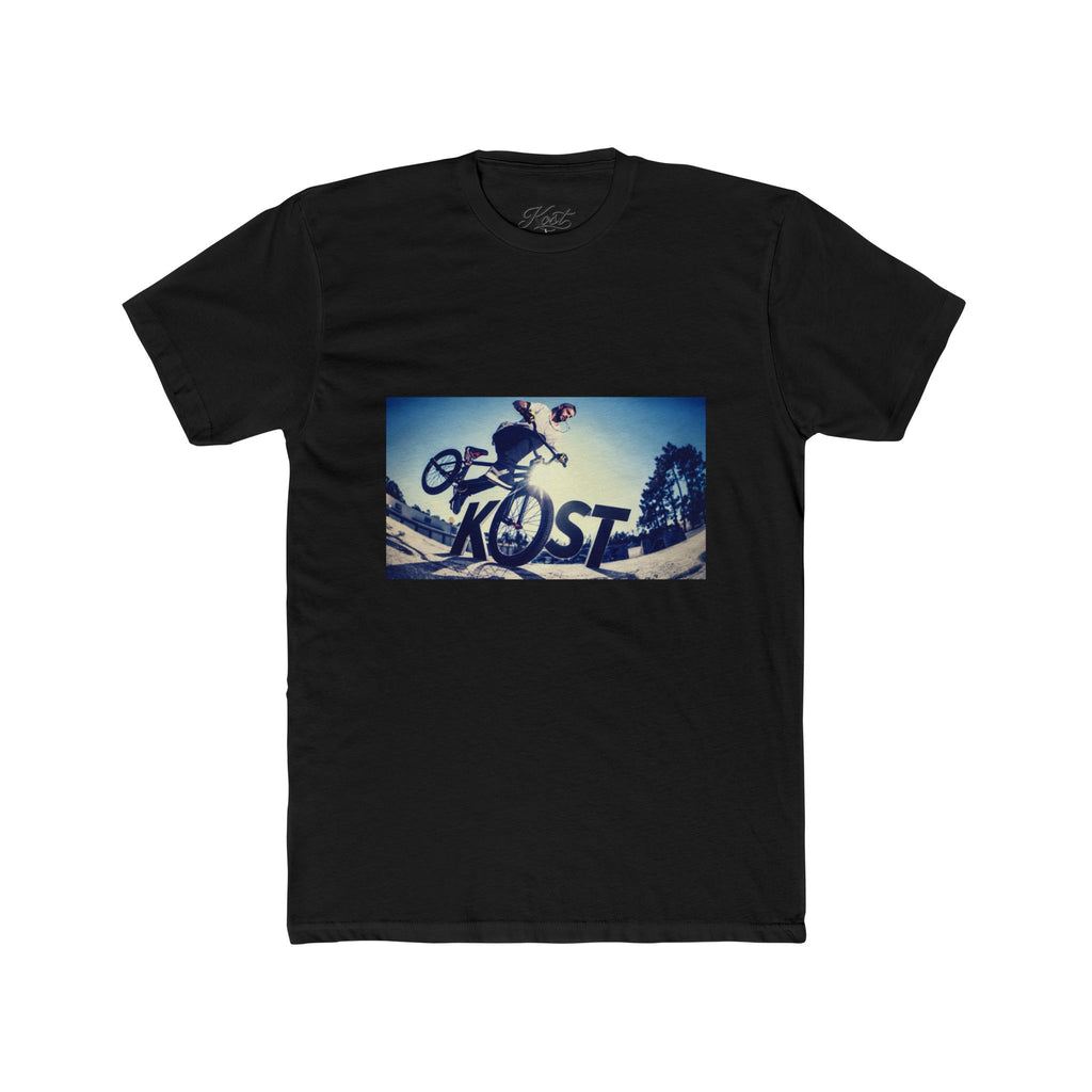 BMX Rider Graphic Tee — 'KIDST' Vintage Skatepark T-Shirt