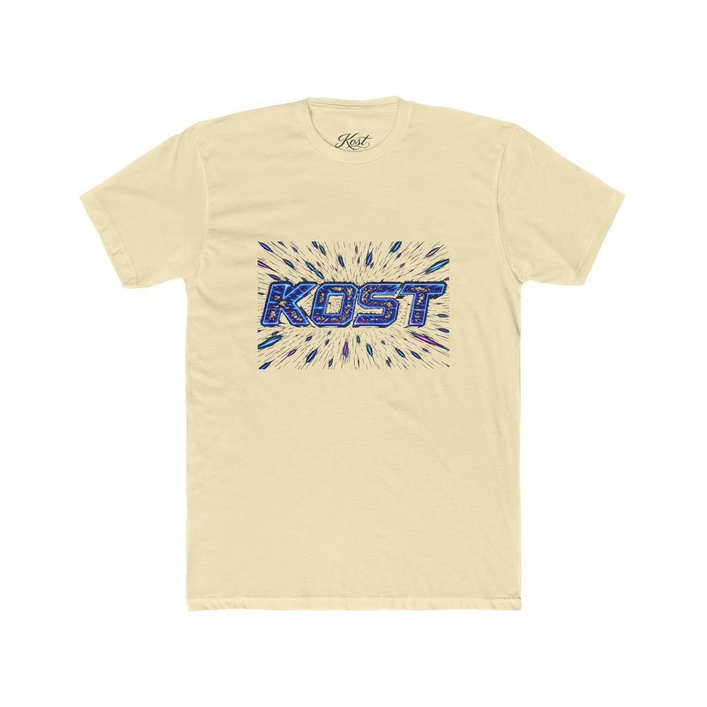 KOST Retro Blast Graphic Tee — Vintage Blue Speed Logo T-Shirt
