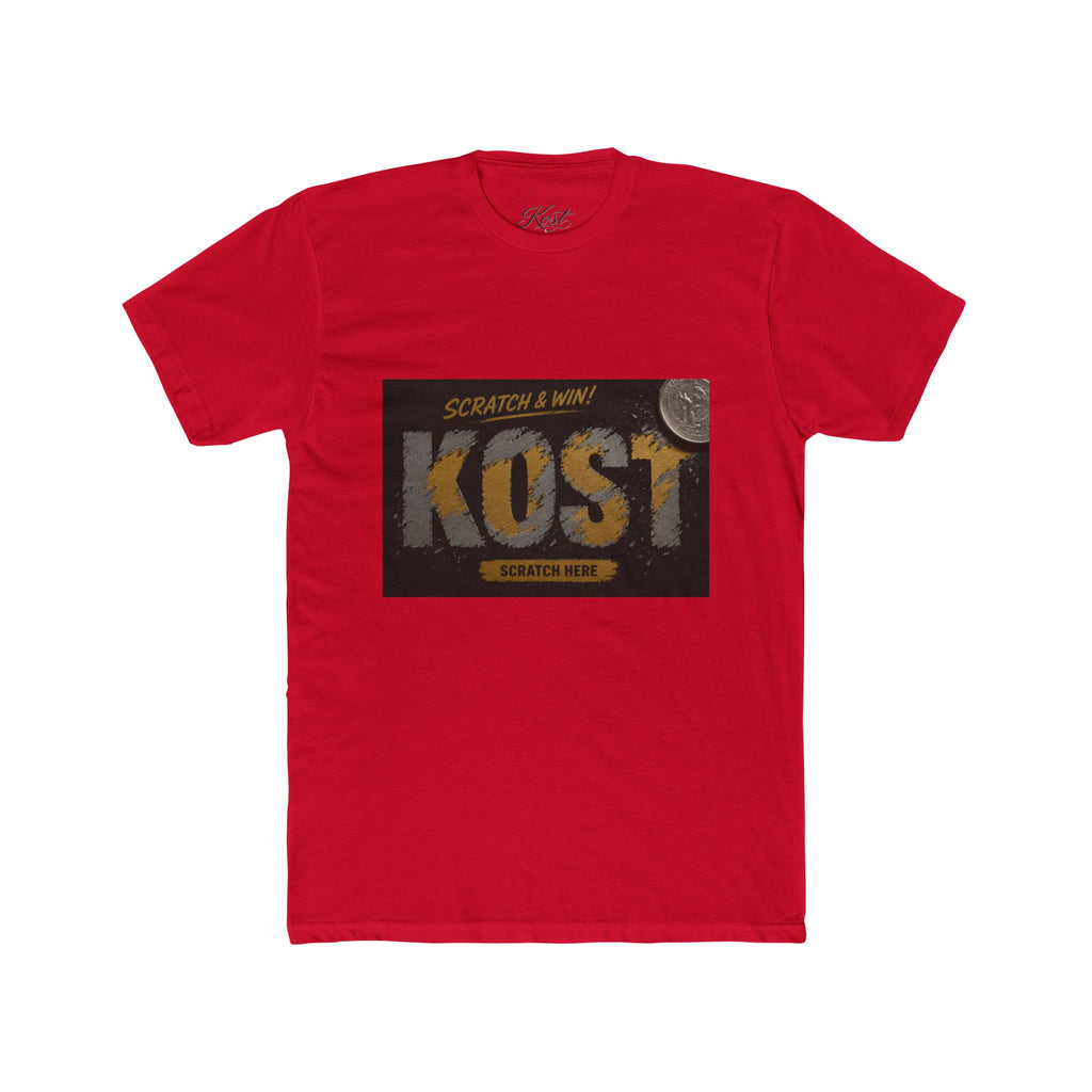 Kost Scratch & Win Graphic Tee — Retro Lottery Ticket Design