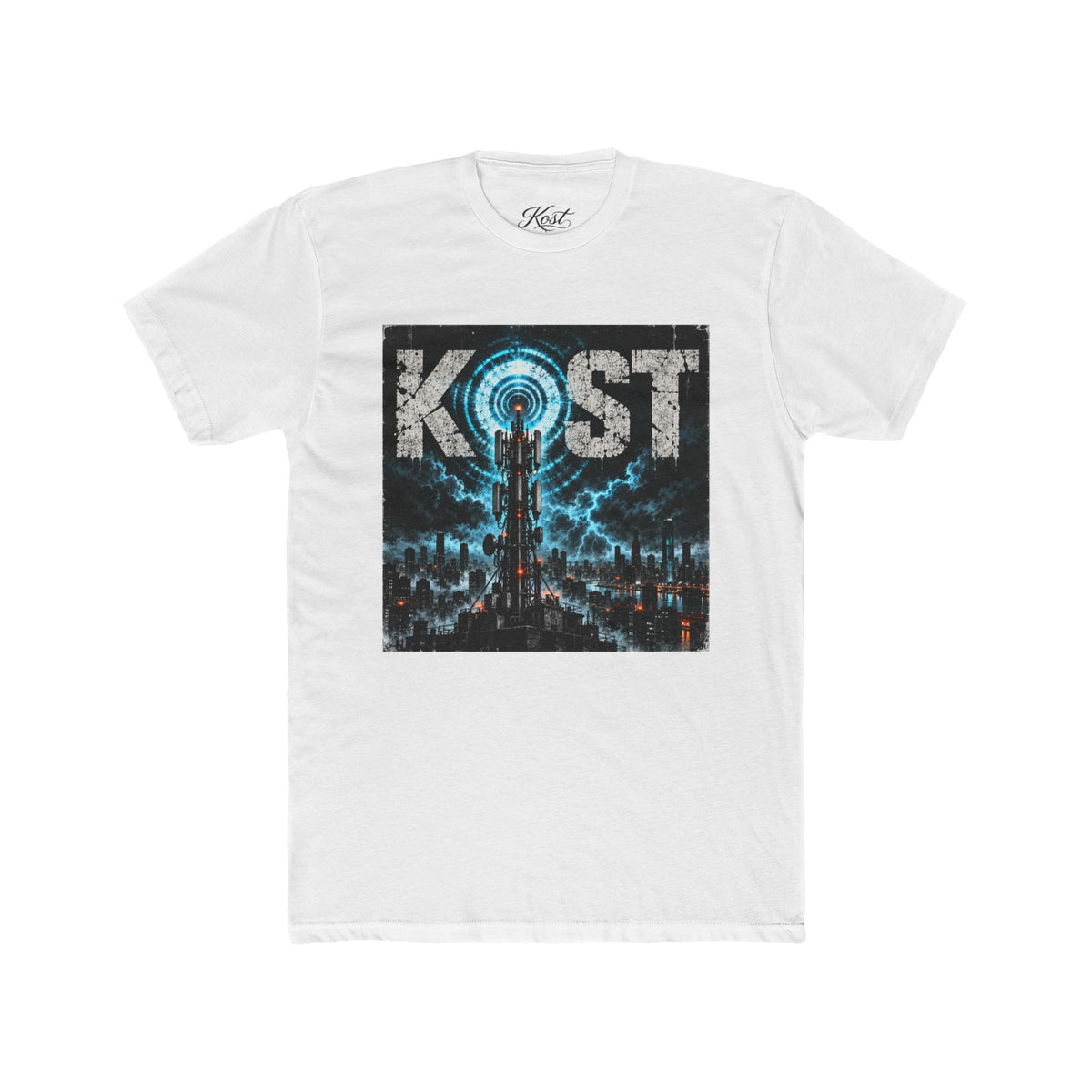 KOST Seattle Tower Electric Storm Tee