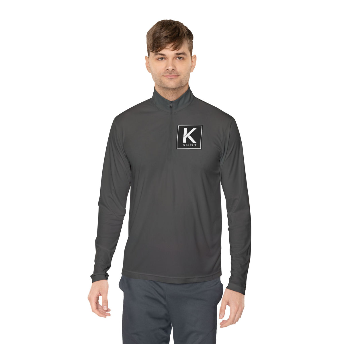 Kost Crown Logo Quarter-Zip Pullover