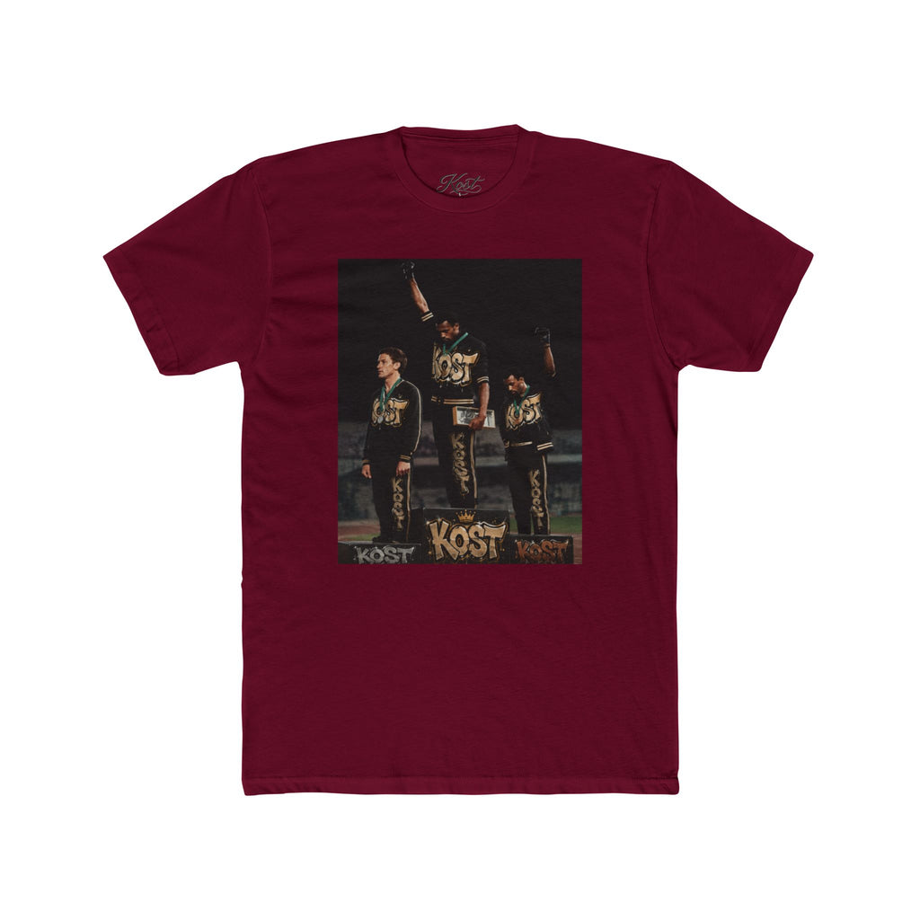 Vintage Band Photo Tee — KOST Crew Portrait Graphic T-Shirt