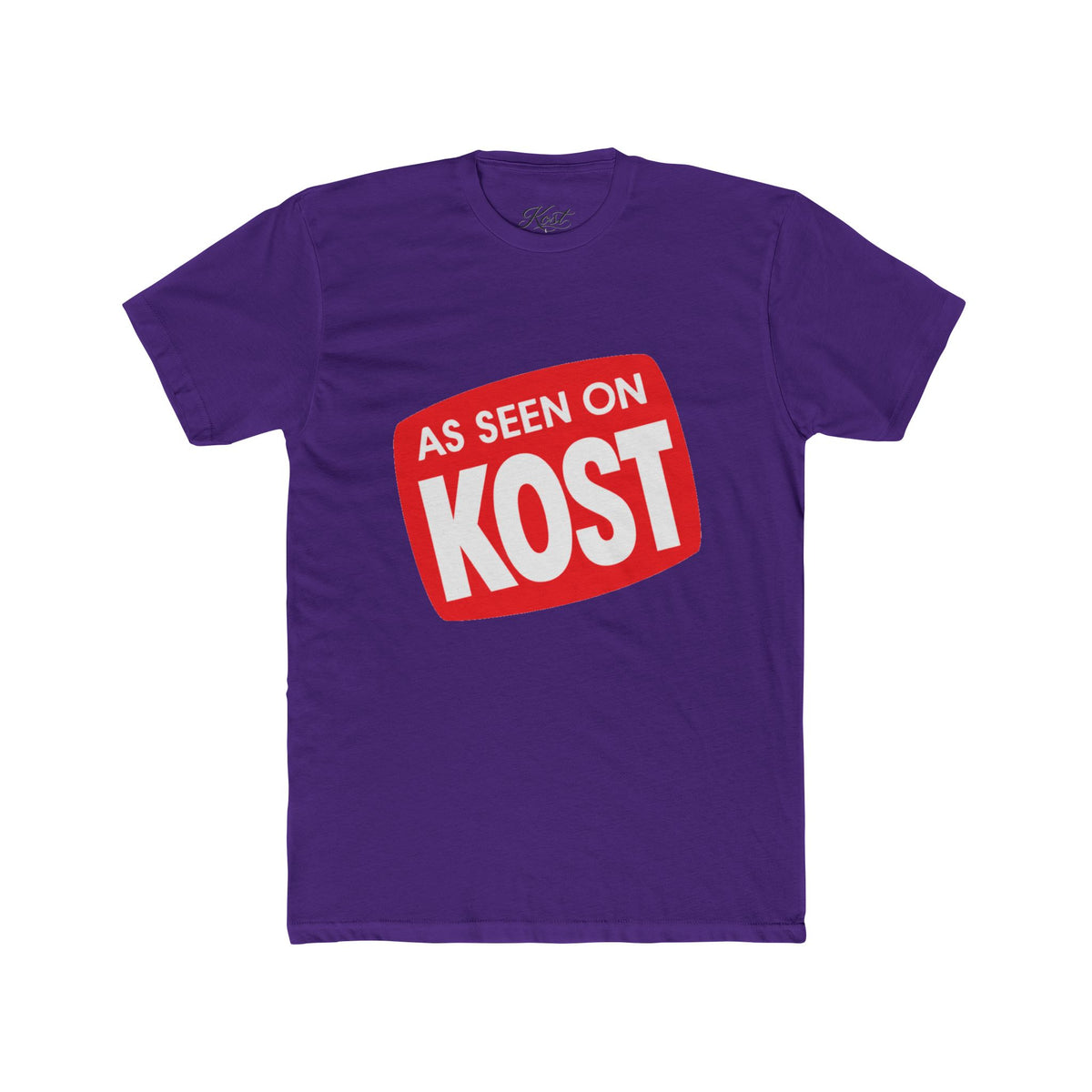 As Seen On KOST Tee — Retro Red Logo Graphic T-Shirt
