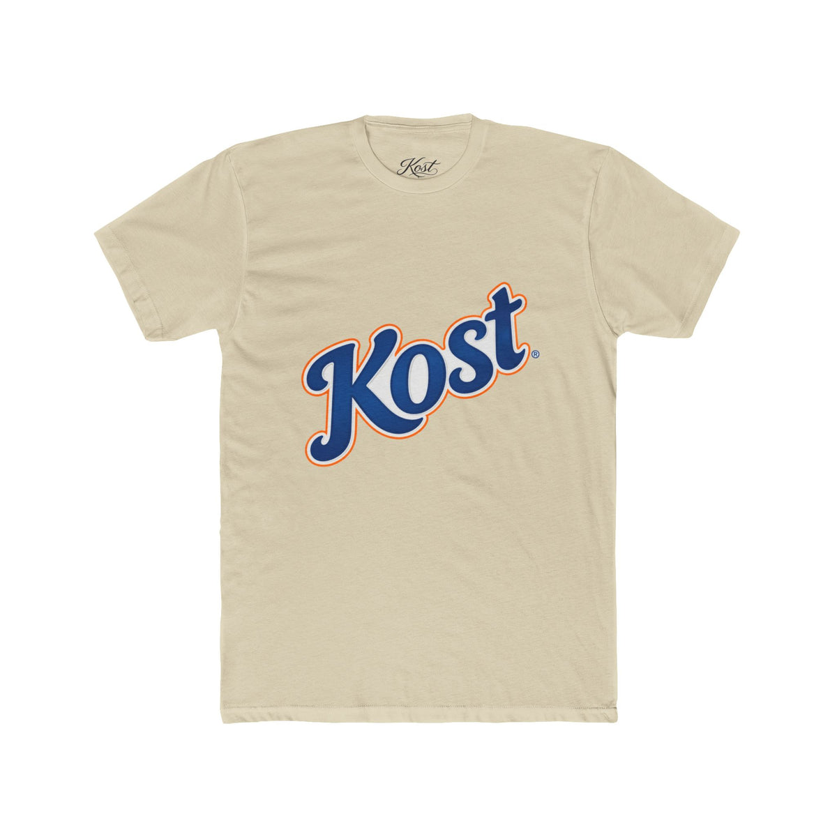 Kost Script Logo Tee — Retro Athletic Graphic T-Shirt