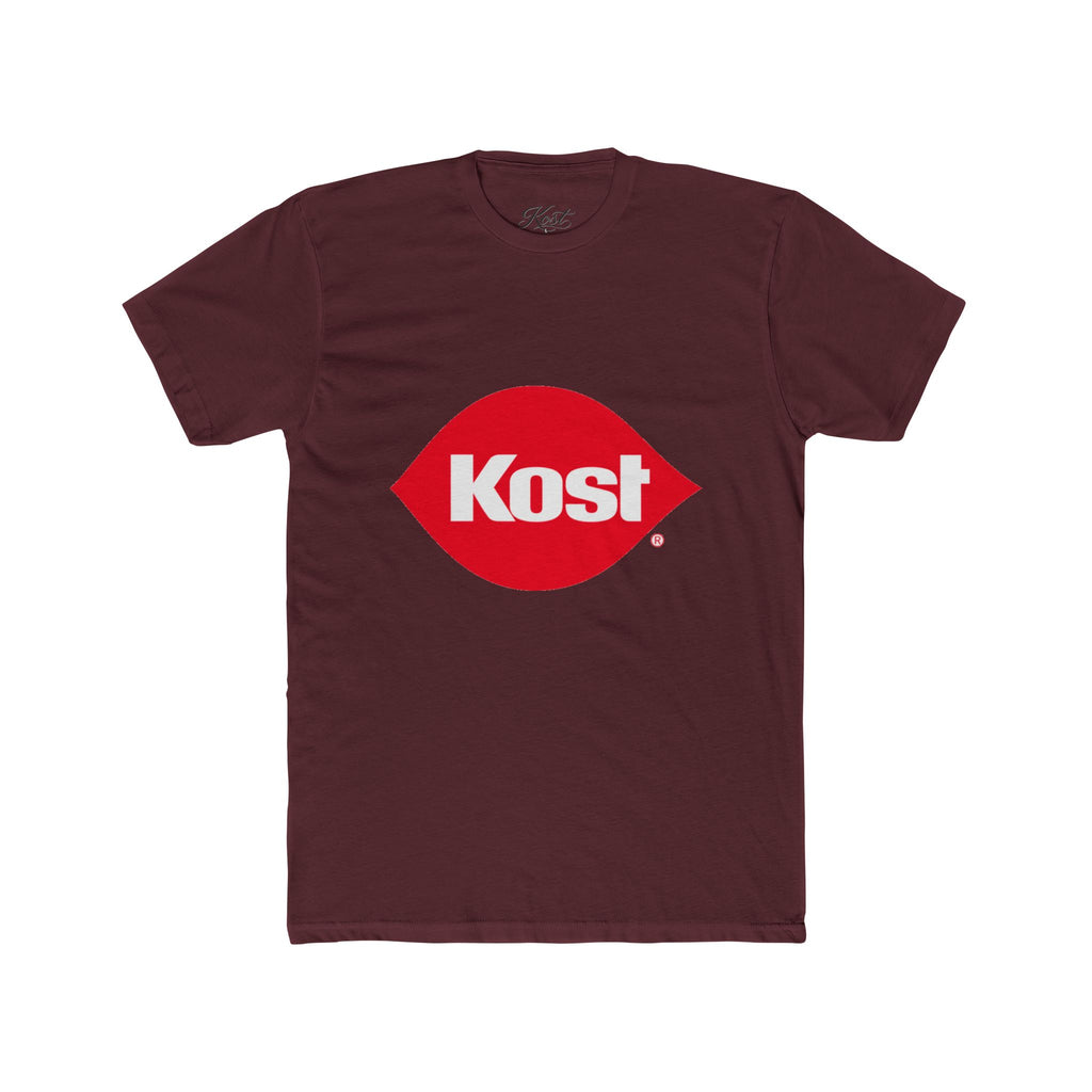 Kost Logo Tee — Retro Red Graphic Cotton T-Shirt