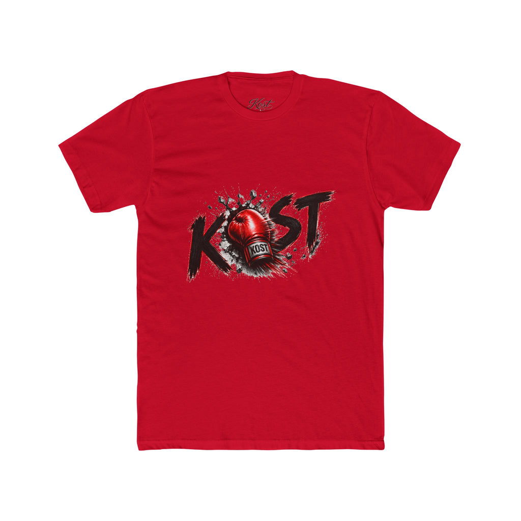 Boxing K.O. Tee — 'K.O.' Red Boxing Glove Graphic Shirt