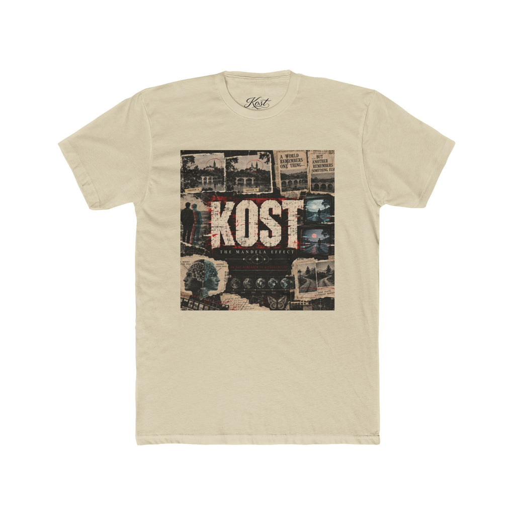 KOST Vintage Collage Tee – Retro Travel Photo Graphic T-Shirt