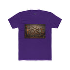 Retro Industrial 'KOST' Graphic Tee — Vintage Steampunk Lettering Shirt