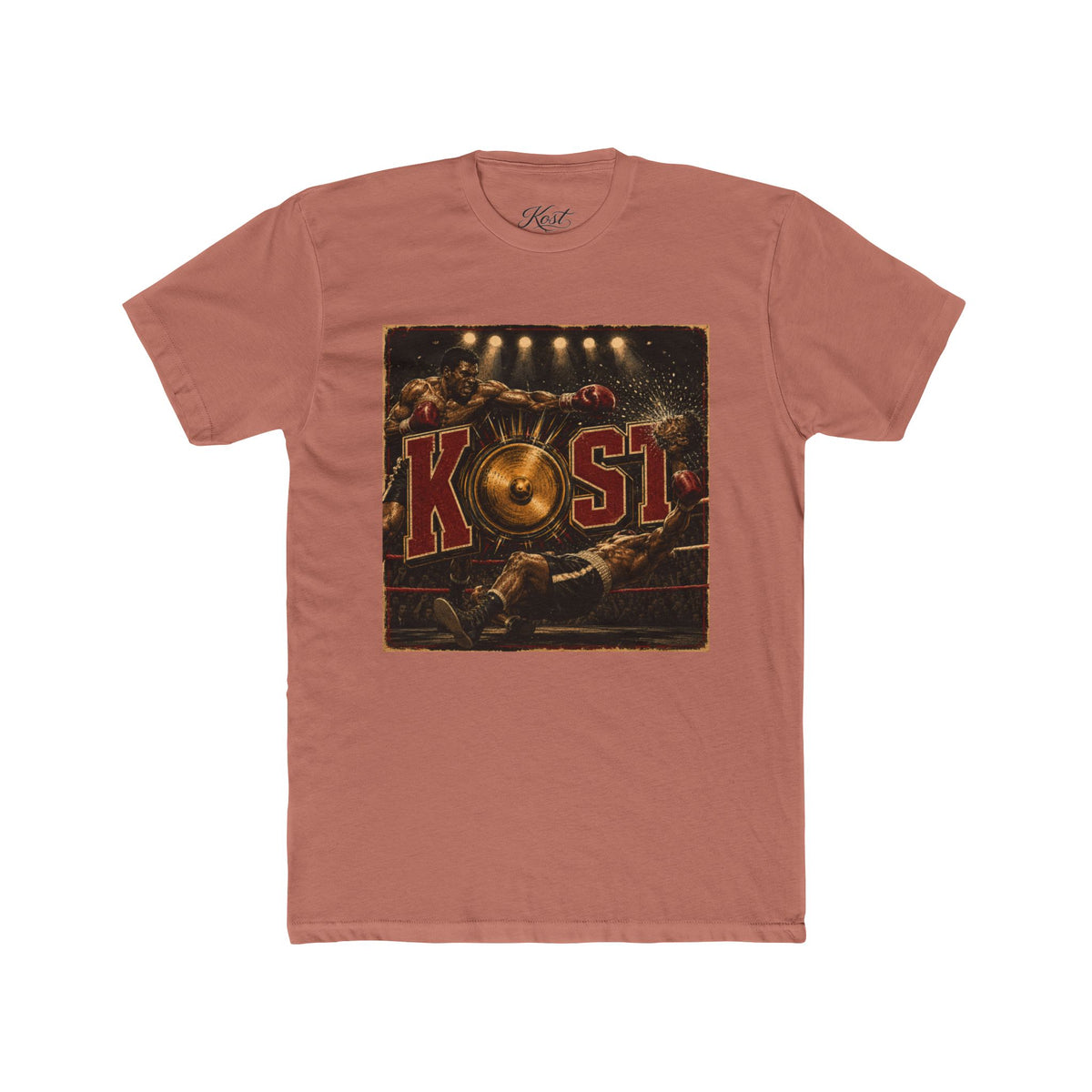 KOSI Vintage Boxing Tee – Retro Fight Night Graphic T-Shirt