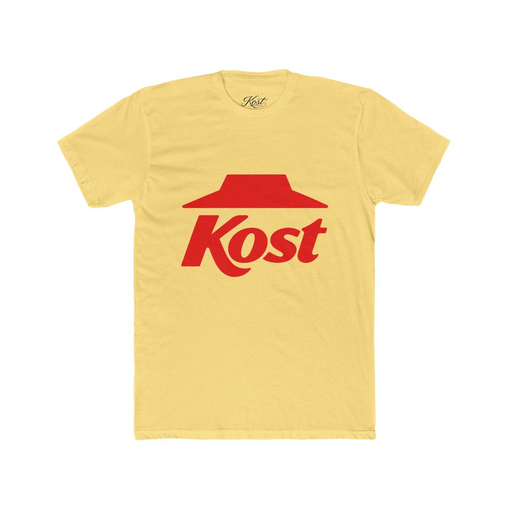 Kost Logo Tee — Retro Red Hat Graphic T-Shirt