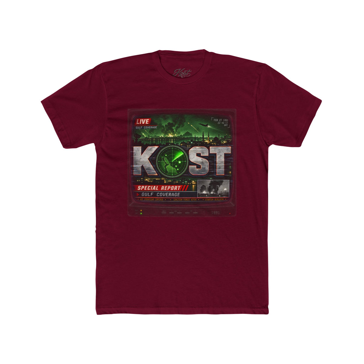 KOST Radio Vintage Broadcast T‑Shirt