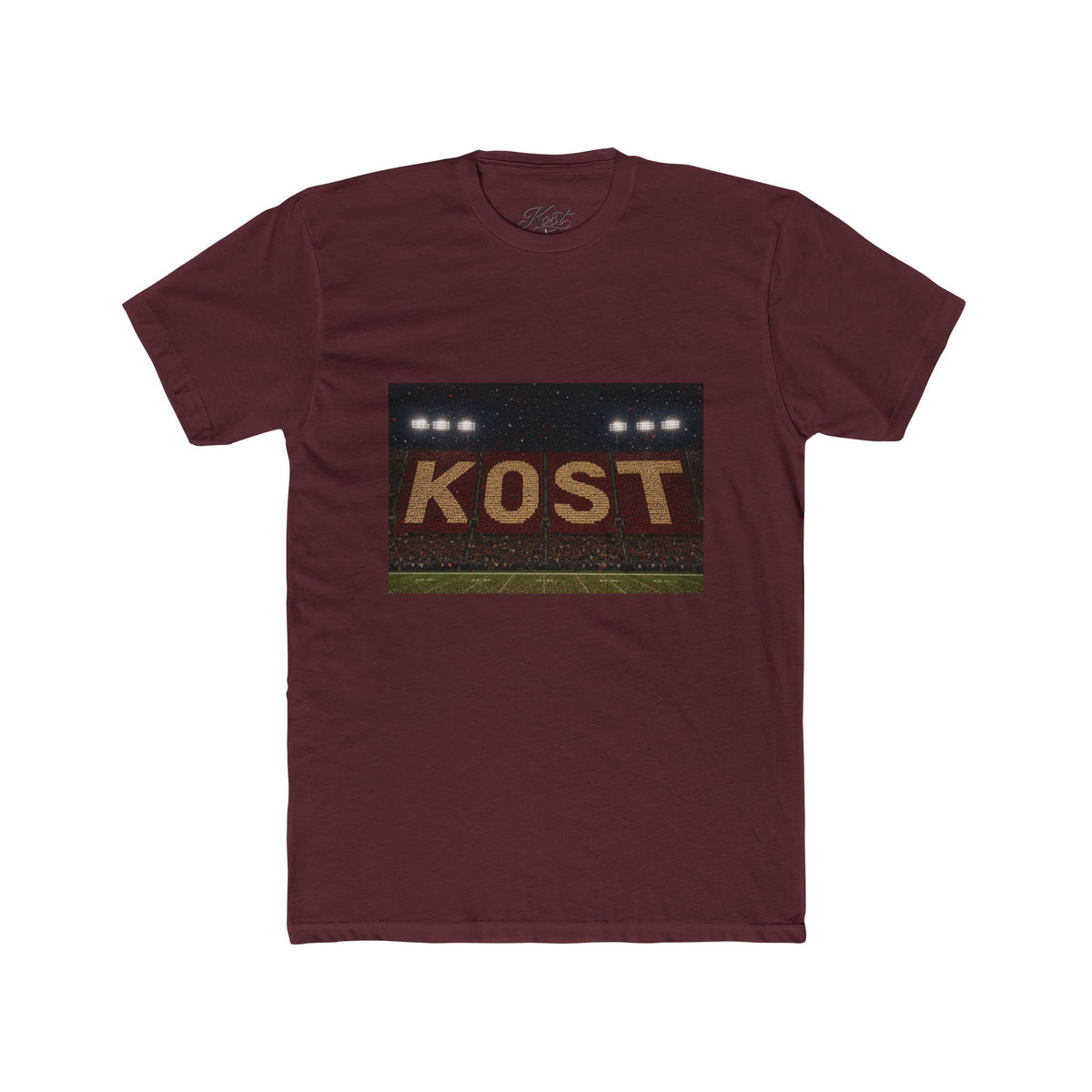 KOST Stadium Lights Graphic Tee — Vintage Sports Field Logo T-Shirt